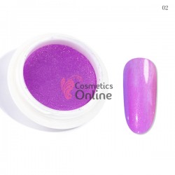 Decor pentru unghii NADP018BB cu pigment sweet Candy Amelie Violet